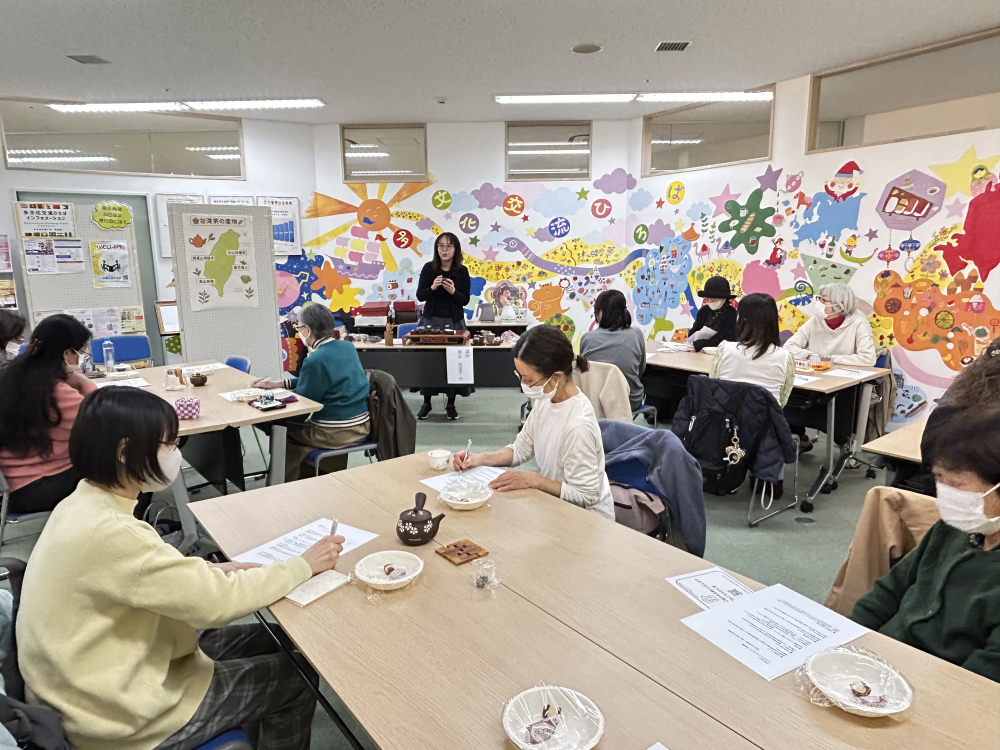 はじめての台湾茶～香りで旅する台湾茶～　講座報告