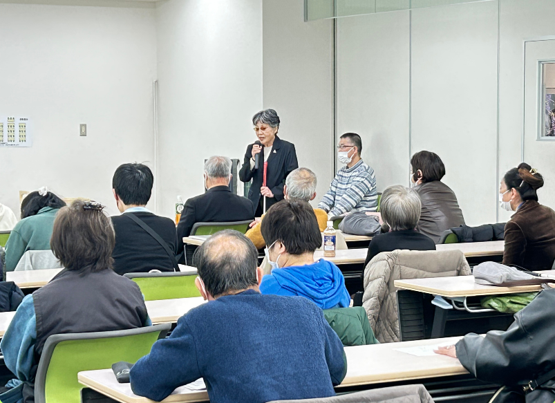 歩行ガイド実践＆講座を開催 ― 体験と心温まる交流の時間