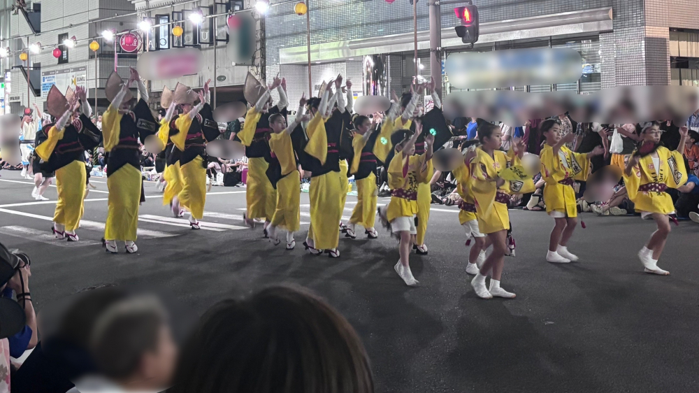 「南越谷阿波踊り」が開催されました