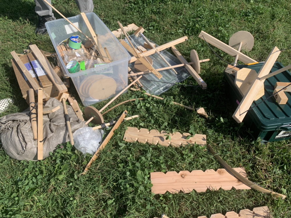 火おこし体験＆バームクーヘン作り（令和７年１０月１８日）